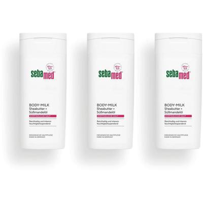 Sebamed Body Milk x3 3x200 ml Creme