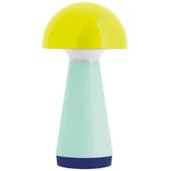 LED-Tischleuchte Bobbi gelb/pastelltürkis/blau mehrfarbig Yellow (gelb/pastelltürkis/blau) 18 cm