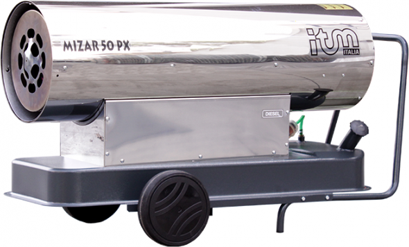 ITM MIZAR 50PX INOX - Diesel Heizgerät  - direkte Heizung
