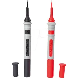 CHAU P01295491Z - Prüfspitzen, 2 mm + 4 mm, rot + schwarz, modular