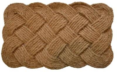 Imports Decor Braided Outdoor Brown Rope Door Mat - 30 x 48