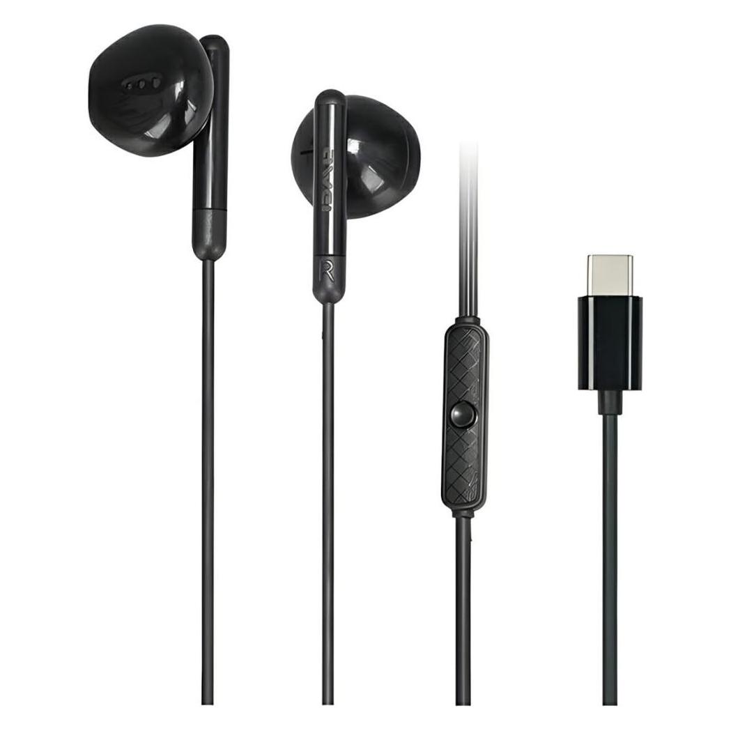 Awei słuchawki stereo PC-6T USB-C czarny/black (Kabelgebunden) (PC-6T)