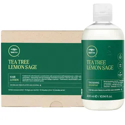 372ml Paul Mitchell Tea Tree Lemon Sage Kur Set (Shampoo 300ml + Lotion 12 X 6ml)