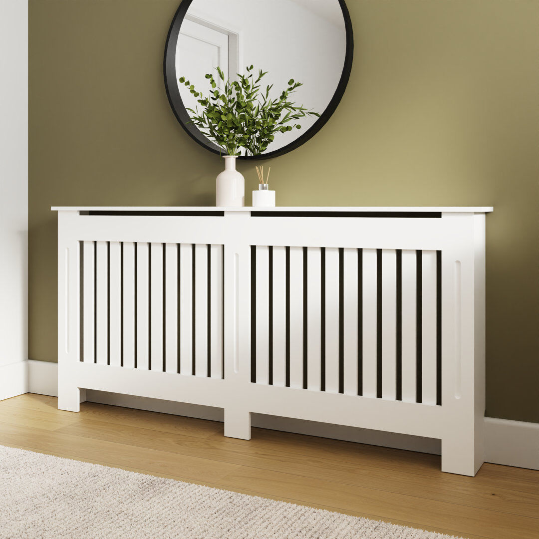 GFW Harrison Medium Radiator Cover 83 cm H x 172 cm W x 19 cm D