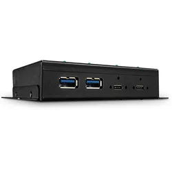 LINDY 4 Port USB 3.1 Gen 2 Typ C Metall Hub
