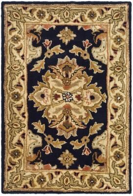 SAFAVIEH Handmade Heritage Caroline Traditional Oriental Wool Rug