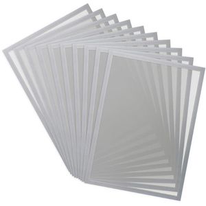 Tarifold Inforahmen 195249 Magneto Solo Pro, A3, Rückseite magnetisch, grau, 10 Stück