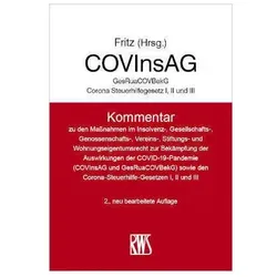COVInsAG, Fachbücher von Daniel F. Fritz