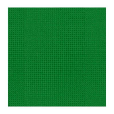BRIXIES 225020 - Platte 50 x 50 Basic grün , Bauplatte, 1 Stück