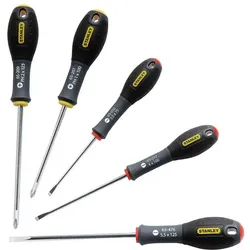 Stanley, Schraubenzieher, Stan Schraubendreher-Set FatMax 5tlg. 0-65-440 (Kreuzschlitz, Schlitz)