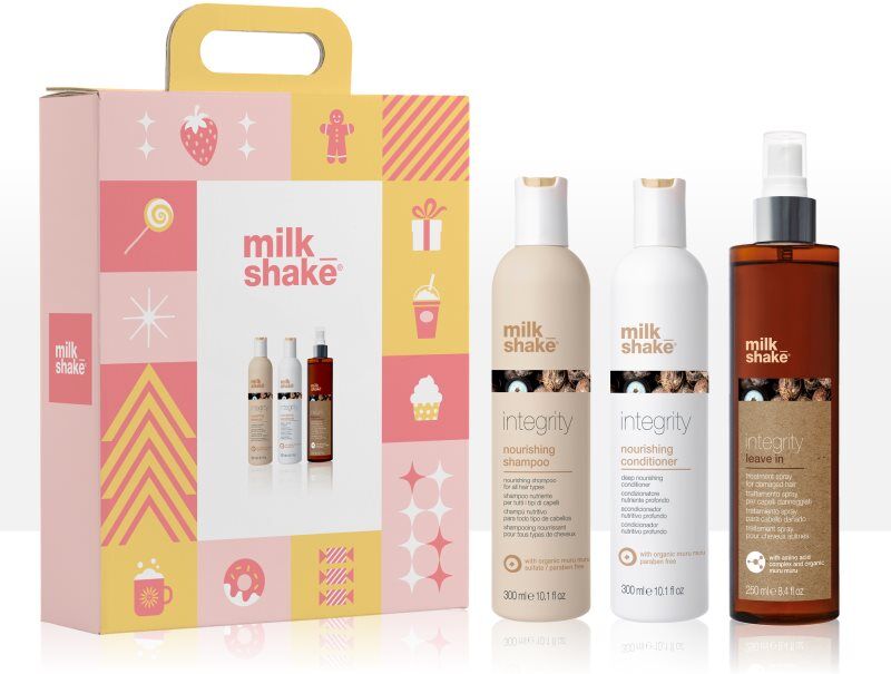 milk_shake® Kit Integrity ensemble pour fortifier les cheveux