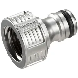 Gardena 18240-50 Anschlussteil für Wasserschlauch Schlauchanschluss Metall Silber 1 Stück(e)
