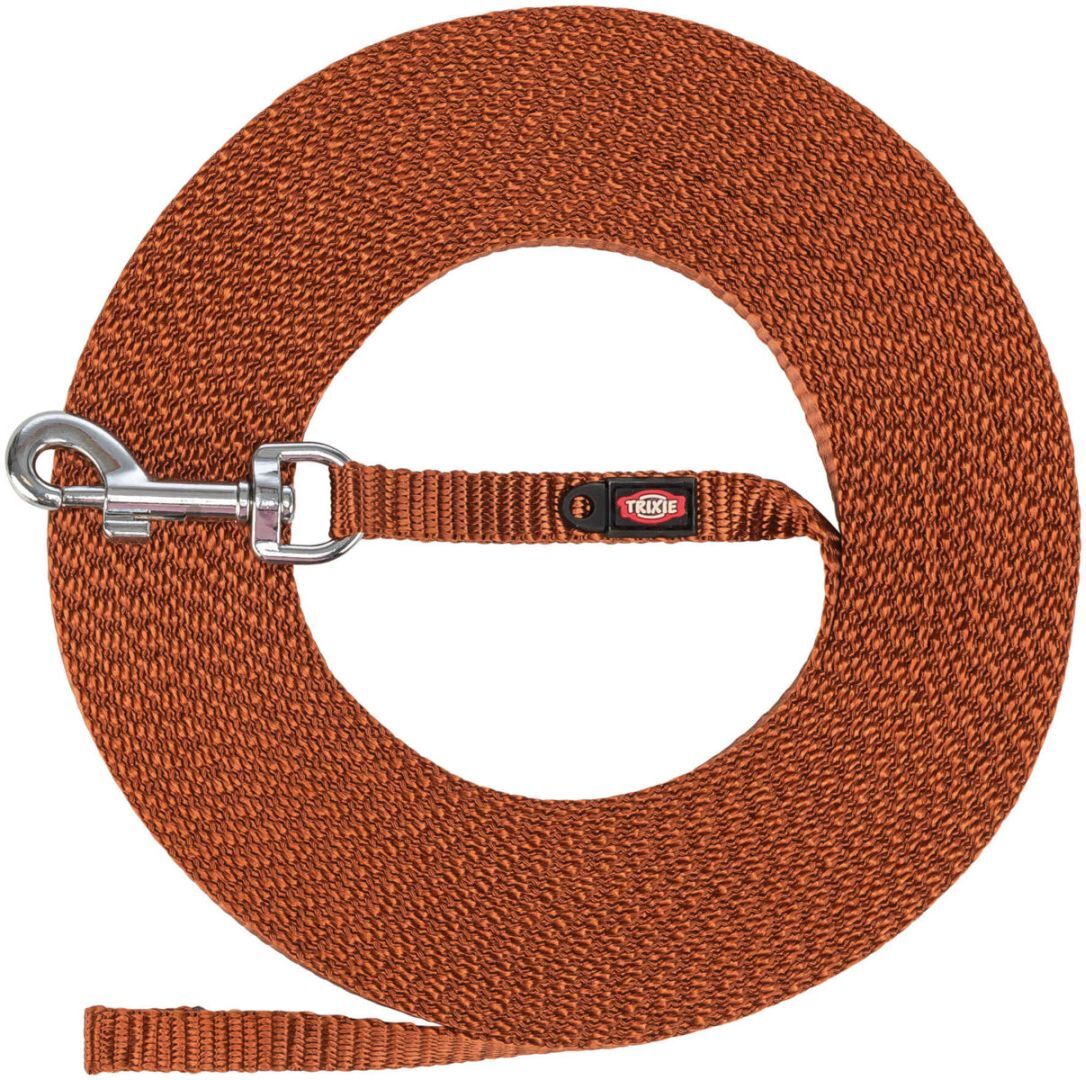 TRIXIE Schleppleine, extra leicht, 10 m / 10 mm, rost