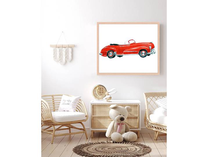 Bild Watercolor Convertible 53 x 63cm Multicolor