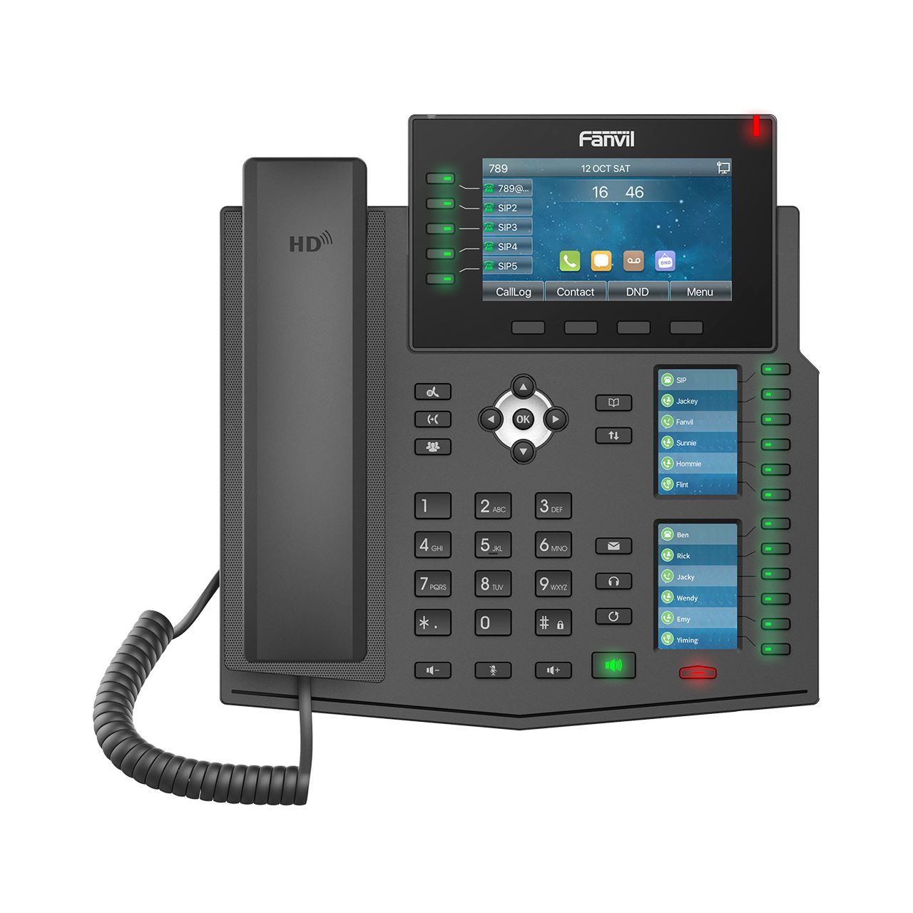 Fanvil IP Telefon X6U V2 schwarz