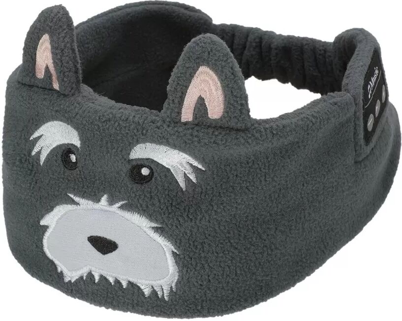 INF Tierdesign Bluetooth Stirnband - V5.2 Fleece Stirnband mit Hunde-Design