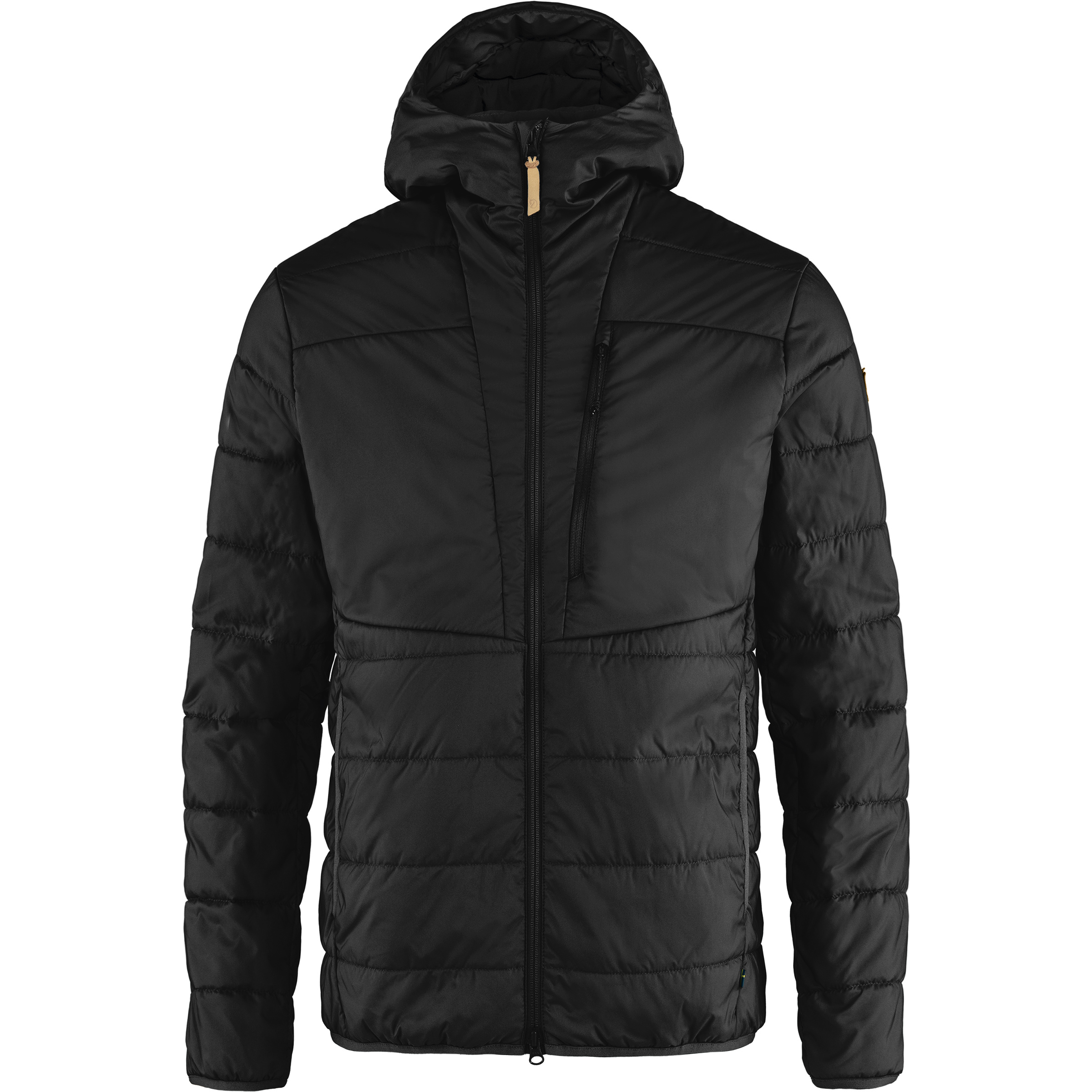 Fjällräven Keb Padded Herren Kunstfaserjacke schwarz Größe M Camping Isolierend