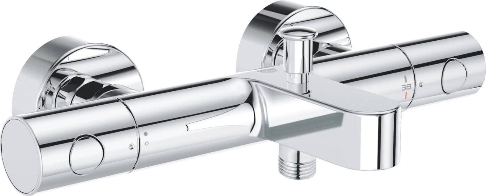 GROHE Grohtherm 800 Cosmopolitan Thermostaatkraan met Safety Stop, Chroom