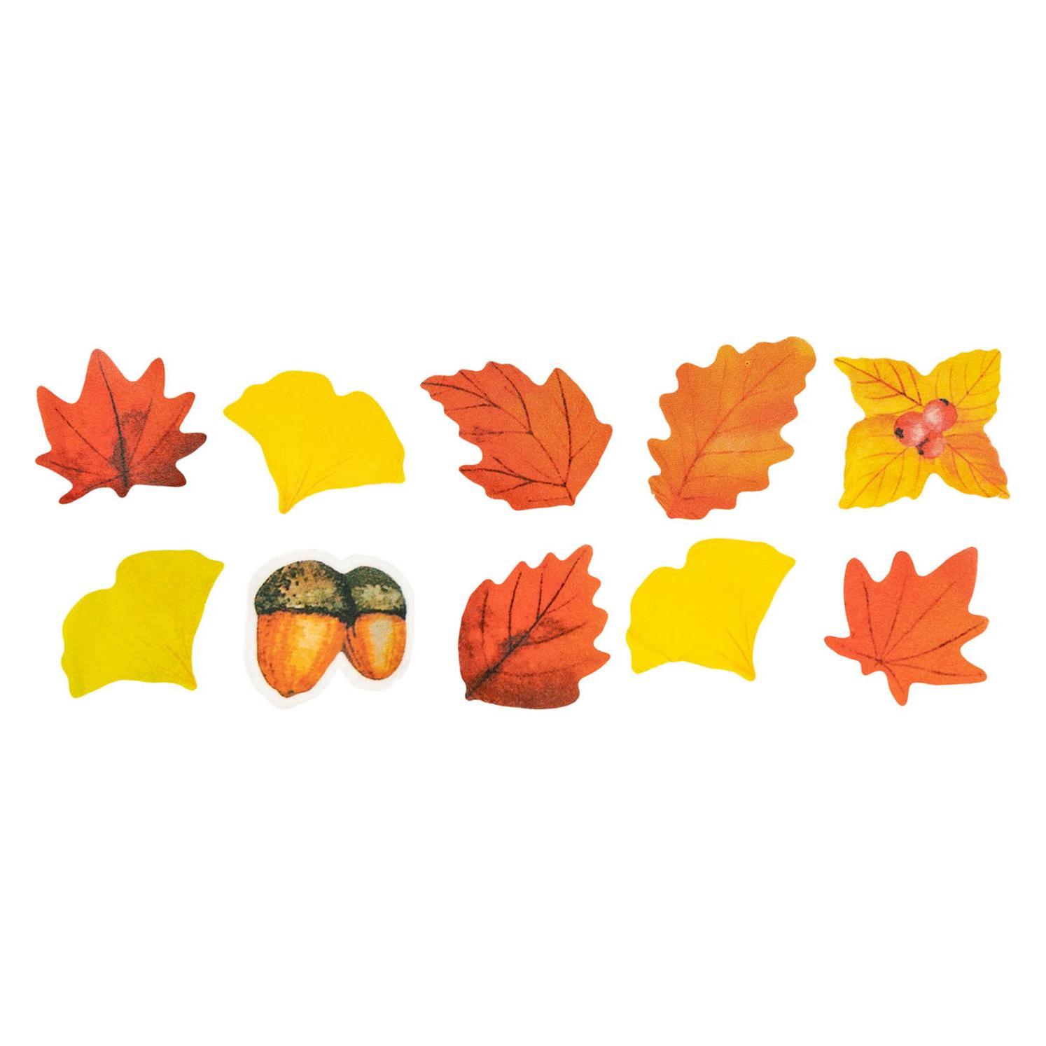 Colorations Washi Sticker Herbstthema auf Rolle, 80er Jahre. (80 Sticker) (36235557)