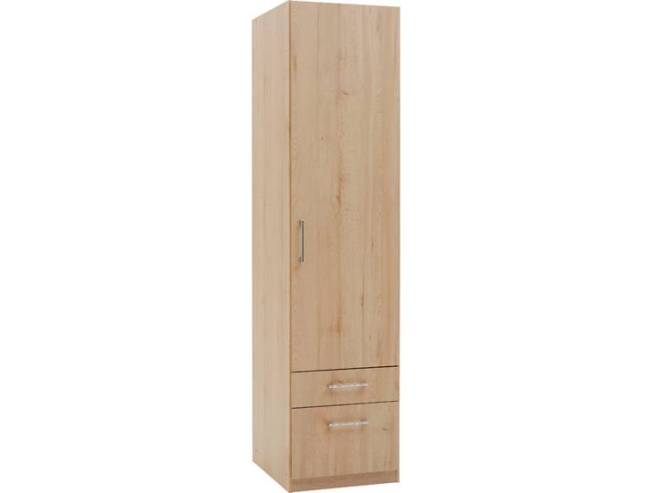 Drehtürenschrank PRIESS Lindau , braun (edelbuchefarben), B:48cm H:193cm T:54cm, Holzwerkstoff, Schränke, Drehtürenschrank