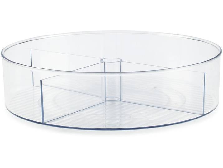 Küchenkarussell ROTHO Küchenorganizer , transparent, B:29cm H:8,3cm T:29cm, Küchenkarussells, Küchenkarussell