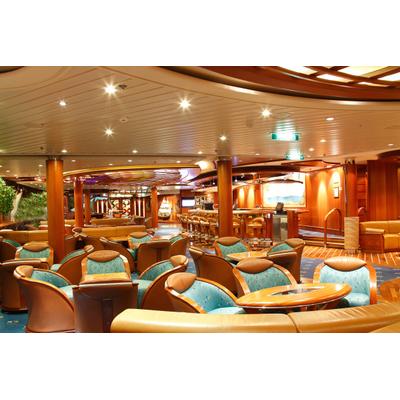 Fototapete PAPERMOON "Hotel Lounge", bunt, B:4m L:2,6m, Vlies, Tapeten