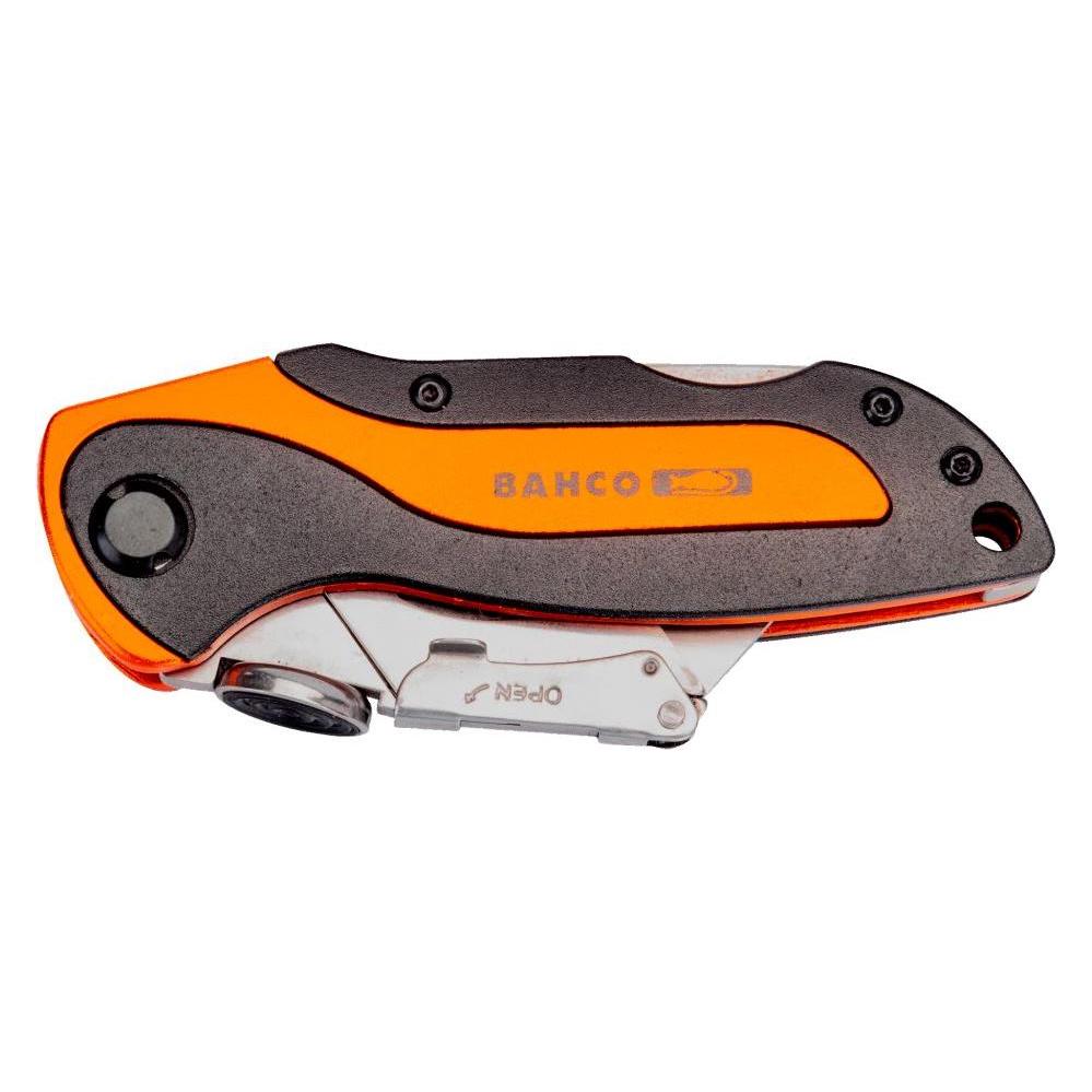 Bahco Klappbares Universal-Sportmesser mit Aluminium-Griff, 160 mm (KBSU-01)