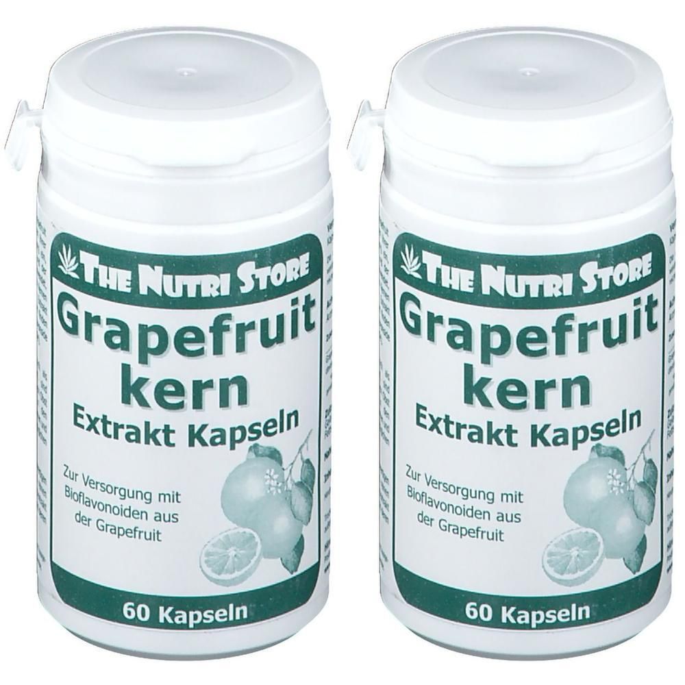 Grapefruit Kern Extrakt 400 mg Kapseln 2x 2x60 St