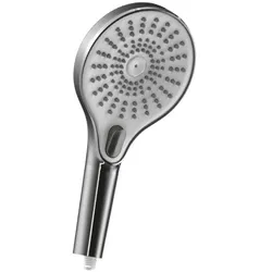 HSK Design-Handbrause AquaXPro Rund Weiß ohne Brauseschlauch, 1100770 1100770