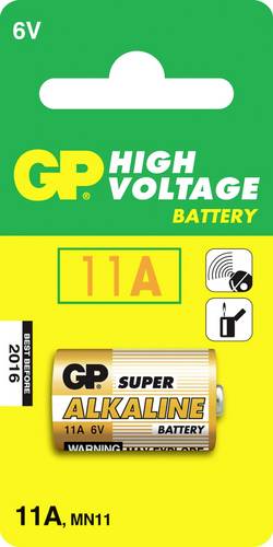 GP GP11ASTD776C1 (Modell: GP11A) Spezial-Batterie 11A Alkali-Mangan 6V 38 mAh