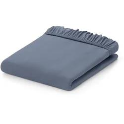 Tchibo - Jersey-Spannbettlaken - blau