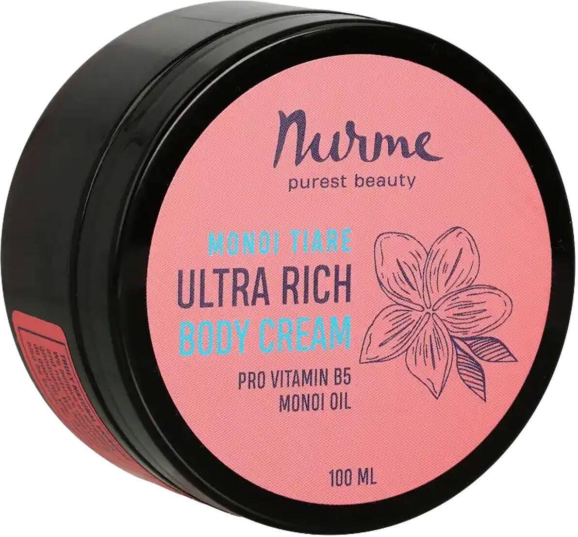 NURME Monoi Tiare Ultra Rich Body Cream 100ml