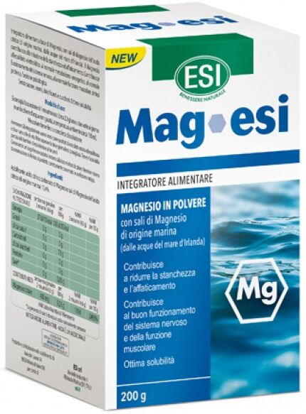 ESI Srl Esi - Integratore di Magnesio in Polvere 200 g