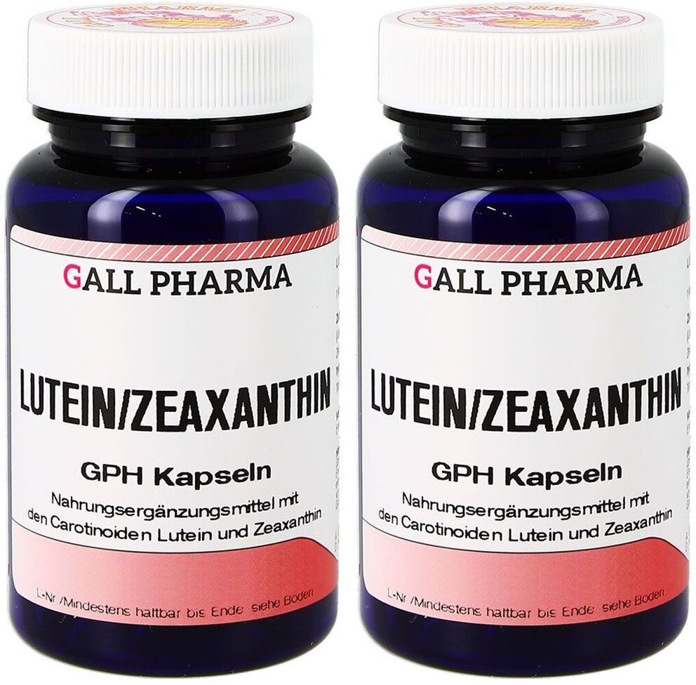 GALL PHARMA Lutein Zeaxanthin GPH Kapseln 2x 2x90 St
