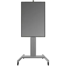 Neomounts NewStar NM-HUB2LIFTSILVER motorisierter Bodenständer für Microsoft Hub 2SX, Höhenverstellbar – (150 kg), TV Ständer, Silber