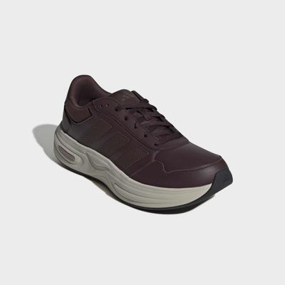Walkingschuh ADIDAS SPORTSWEAR "CLOUDFOAM CUXXION", Herren, Gr. 44, braun (shadow braun, shadow braun, alumina), Leder, Synthetik, Textil, Schuhe Walkingschuh