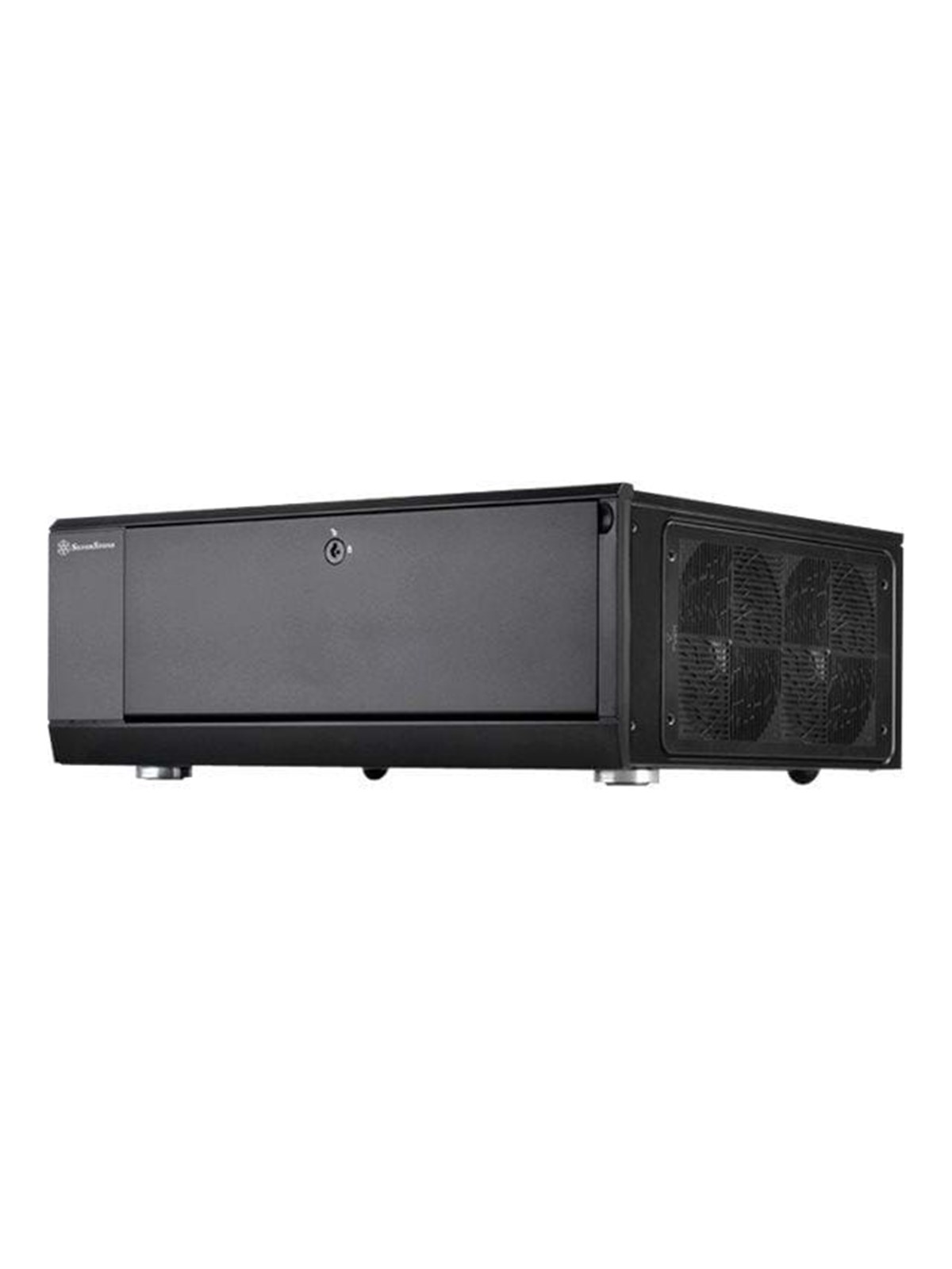 SilverStone Grandia GD10 - Gehäuse - Desktop - Schwarz
