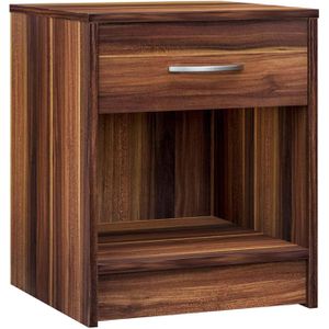 CASARIA Nachttisch Hamburg, 109673, mango, mit Schublade, (B/H/T) 40 x 50 x 35cm