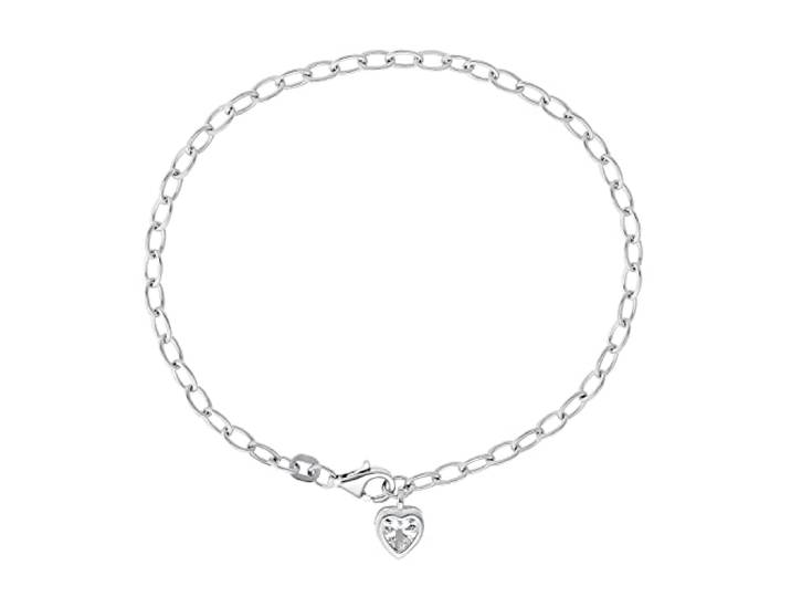 amor Armband für Damen, Sterling Silber 925, Zirkonia Herz
