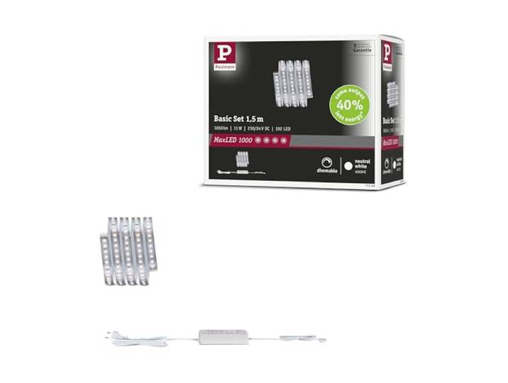 Paulmann MaxLED 1000 Basis-Set 1,5m Silber