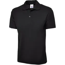 Classic Poloshirt schwarz Größe M