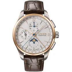 Union Glashütte Belisar Chronograph Mondphase 18KT Rosegold Herrenuhr D907.425.46.017.01
