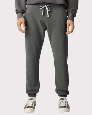 Comfort Colors 1469CC Men's Garment-Dyed Lightweight Fleece Sweatpants in Pepper size Medium   Cotton