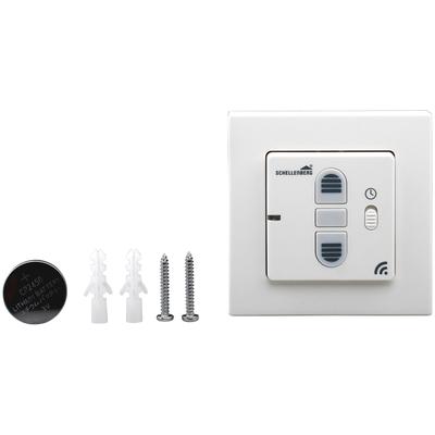 Rollladen-Funksteuerung SCHELLENBERG "Aufputz, Smart Home Funk-Zeitschaltuhr", weiß, B:8cm H:15,5cm, Kunststoff, Funksteuerungsmodule, zur Steuerung für Rollläden, Licht, Steckdosen und Markisen