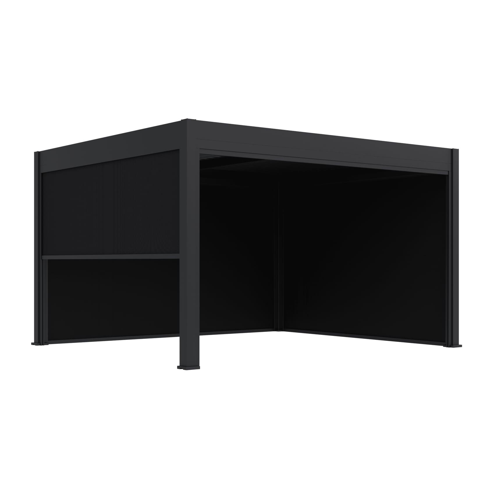 Paragon Outdoor Outdoor Seitenteil für Pergola Grand Tuscan 14 Grau 403x237cm