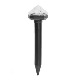 Ultraschall Maulwurfschreck 27,5cm mit Solar und Diamant" Kopf"