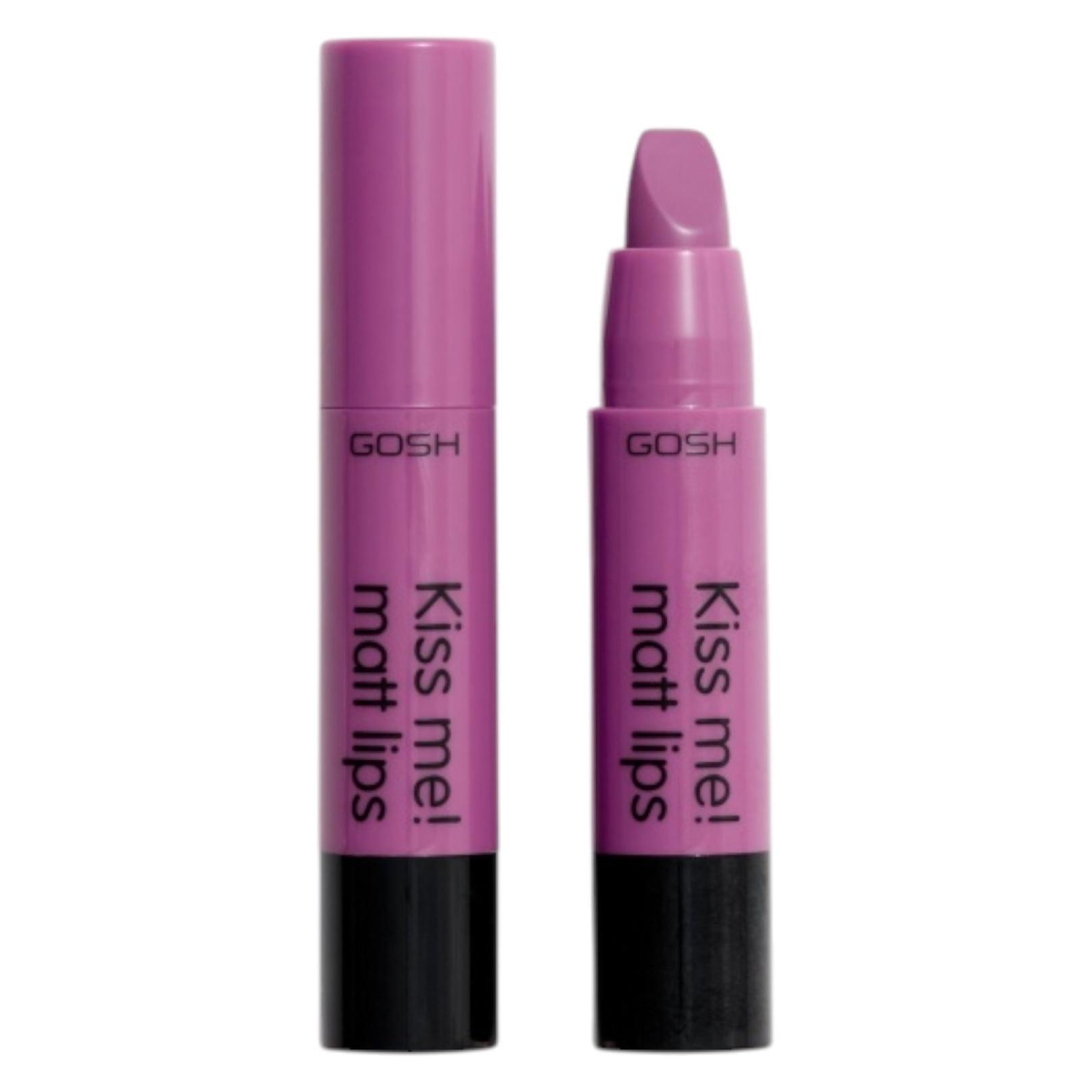 Gosh Copenhagen Kiss Me! Matt Lips 012 Summer Kiss - A Creamy Matte Lipstick (Summer Kiss 012) (59842622)