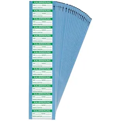 Brady, Etiketten, B-184, WOAF-10-D, Beschriftbare Etiketten zur Qualitätskontrolle, Aluminiumfolie, Grün auf S