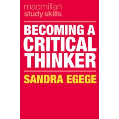 Becoming a Critical Thinker, Taschenbuch von Sandra Egege, Macmillan Education Elt, 978-1-352-01133-3