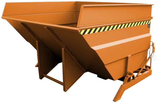 Bauer Südlohn Bac basculant BKC 400, peint, orange jaune (4456-02-0000-2000)